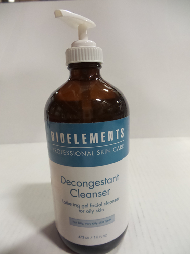 bioelements decongestant cleanser