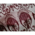 thumbnail image 4 of oneOone Silk Tabby Fabric Swirl Ikat Decor Fabric Printed BTY 42 Inch Wide, 4 of 4