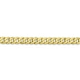 thumbnail image 3 of 10K Yellow Gold chain Curb 7 in 4.75 mm 4.75mm Flat Beveled, 3 of 4