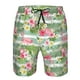 thumbnail image 3 of Balery Tropical Flamingo Traje de Baño Estilo Hawaiano para Hombre, Shorts de Secado Rápido con Bolsillos-3X-Large, 3 of 6