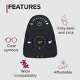 thumbnail image 6 of AlveyTech Rubber Keypad for the 4 Key Dynamic Shark DK-REMD01 and DK-REMD02 for Power Wheelchairs, 6 of 8
