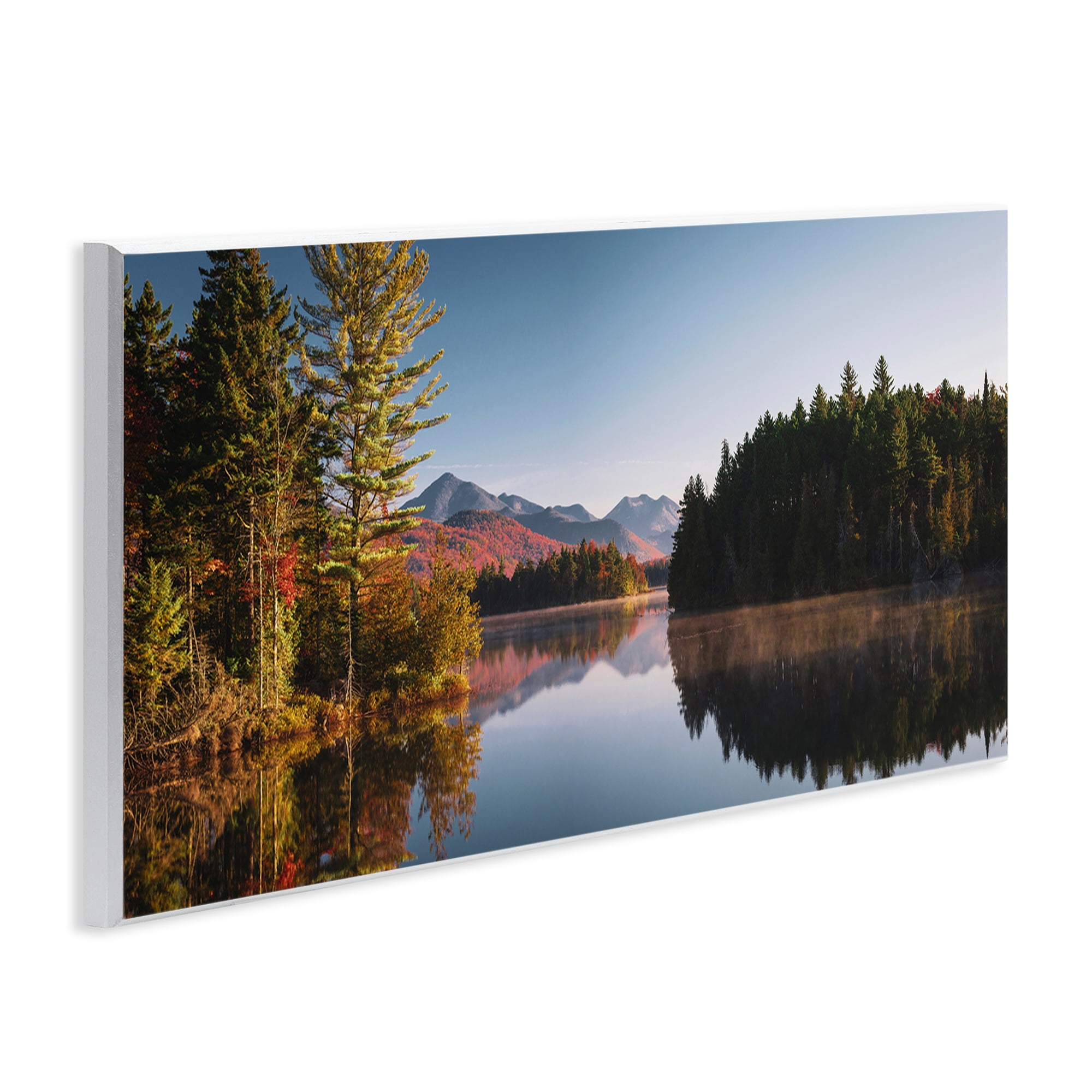Stupell Industries Autumn Morning Reflection Wall Plaque Art, design by Jonathan Zaharek