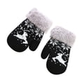 thumbnail image 2 of Fleece Thickened Warm Mittens For Boys And Girls Cute Mittens, 2 of 6