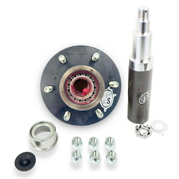 SOUTHWEST WHEEL R50642X 42 Spindle & Pre-Greased 6-5.5" Bolt Circle Trailer Hub