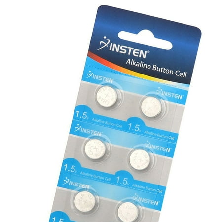Insten 10pcs Ag13 Lr44 303 357 357a 6 Lr1154 1 5v Watch Cell Coin Button Alkaline Battery Bundle Pack Walmart Canada
