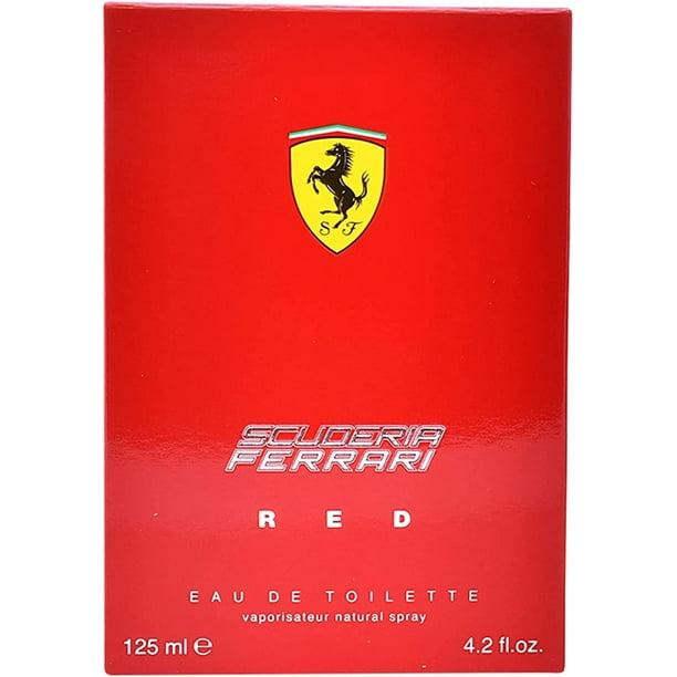 Ferrari Scuderia Red Men's Cologne, Eau De Toilette Spray, 4.2 oz