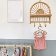 thumbnail image 5 of 2X Percha de Ratán Estante Organizador de Ropa para Niños Percha, 5 of 5