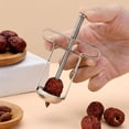 thumbnail image 2 of Cherry Pitter Tool Stainless Steel 1Pack 5.6X2.8X1.4In, 2 of 9