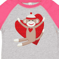 thumbnail image 4 of Inktastic Hug Sock Monkey Boys or Girls Toddler T-Shirt, 4 of 5