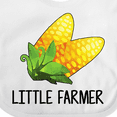 thumbnail image 4 of Inktastic Little Farmer with Corn Boys or Girls Baby Bib, 4 of 4