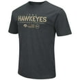 thumbnail image 2 of Men's Colosseum Heathered Black Iowa Hawkeyes OHT Military Appreciation Flag 2.0 T-Shirt, 2 of 4