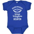 thumbnail image 3 of Inktastic Handpicked for Earth by My Great Grandma in Heaven Boys or Girls Baby Bodysuit, 3 of 5