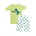 thumbnail image 1 of Pyjama Dinosaure à Manches Courtes pour Enfants, Tailles 2T-7Y, 1 of 1