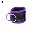 thumbnail image 4 of 1Pcs Adjustable Ankle Strap Gym Black Gym Weight Lifting Cable Ankle Strap For Glute Exercises, 4 of 8