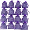 thumbnail image 1 of 16 Bags Of Dried English Lavender In Small Lilac Organza Bags, 1 of 4