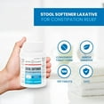 thumbnail image 5 of Gericare Stool Softener Docusate Sodium 100mg Laxative Tablets for Constipation Relief, 100 Count, 5 of 6