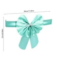 thumbnail image 3 of Virelaxpo 15-Pack No-Tie Bow Chair Straps for Wedding and Banquet Decorations - Easy Clip-On Design Chair Covers in Various Colors for Party Events, 3 of 6