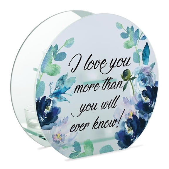 Cottage Garden MCHR20 I Love You More Than You Candle Holder