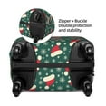 thumbnail image 4 of Balery Luggage Cover Santa Hat Joy Green Festive Print Suitcase Covers for Luggage Elastic Washable Suitcase Protector Fits 18-32 Inch Luggage-Small, 4 of 9