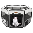 thumbnail image 1 of Pet Playpen Seiyierr portátil para perros y gatos pequeños, interiores y exteriores, 1 of 6