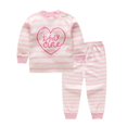 thumbnail image 4 of Pijamas de algodón 100% para niños y niñas, ropa de dormir para regalo de Navidad, ropa de noche de dinosaurio para bebés, 4 of 4