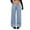 BU1, variant on High Waisted Jeans for Women Washed Denim Wide Leg Pants with Bow Detail Fashion Casual Streetwear Stretch Jeans Denim Pants Fall 2025 with Pocket