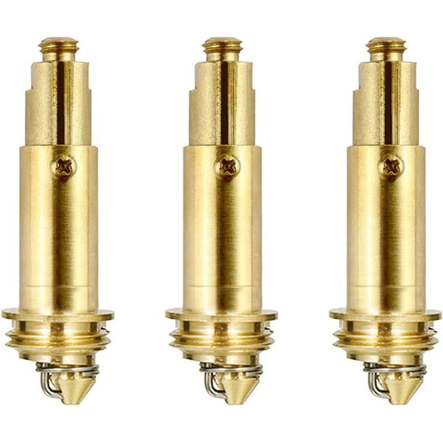 Reemplazo de núcleo de rebote para desagüe de lavabo emergente, mecanismo de resorte de latón de alta calidad para bañera y lavabo de baño, tapón de clic-clack, rosca de tornillo fácil de apretar,