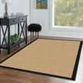 thumbnail image 4 of Linon Athena Sisal & Black 5x8 Area Rug, 4 of 6