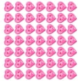 thumbnail image 4 of 100Pcs Child Buttons Resin Multi Color Heart 2 Holes Handmade Decoration for DIY Sewing Craft, 4 of 8
