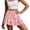 Bunny Easter Egg Carrot Flower Pink, variant on SEANATIVE Womens Mini Skort Tennis Skirt with Pockets Athletic Skort Built-in Shorts Soft Comfortable Stylish Pleated Active Skirts for Golf Pickleball Workout, XL, Tropical Flower Palm Leaf Blue