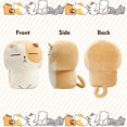 thumbnail image 2 of Almohada De Felpa De Gato Relleno, Animales De Peluche De Gato Gordito Abrazo Grande, Cojín De Sofá De Pan Tostado Suave Y Esponjoso Juguete De Muñeca De Peluche para Niños Adultos Regalo Cama pa, 2 of 5