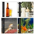 thumbnail image 3 of Jansamn Brewing Thermometer Strip Adhesive Strip Thermometer Aquarium Thermometer Strip, Thermometer Sticker for Fish Tank/Kombucha 39â„‰ to 97â„‰ & 4â„ƒ to 36â„ƒ(10pcs), 3 of 9