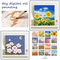 thumbnail image 2 of DIY Digital Fill Oil Paintings Handmade Paintings of Flower Creative Gift I7D6, 2 of 9