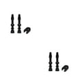 thumbnail image 1 of Eigraketly Wheel Valves Kit with Rubber Base Alloy Using Set Tool Core Pump Cycling Stem Small Repair Nozzle Bike Vacuum Accessories negro 48 mm 2piezas, 1 of 6