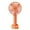 Orange, variant on RoamHome Electric Mini Fan 3-Speed Small Fans USB Rechargeable Handheld Battery Powered Portable Fans Personal Cooling Fan That Blows Cold Air (Orange)