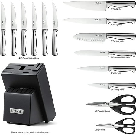 mccook 15 piece knife set