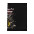 thumbnail image 3 of FUIALDOLG Tractor American Flag Trifold Card Wallet, Polyester Fabric Children's Wallet for Travel, Thin Slim Kids Trifold Wallet, 3 of 7