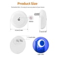 thumbnail image 2 of 4-piece round intelligent light-controlled induction light, small night light, multi-color light, smart home light, 2 of 6