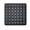 Black - 49 bubbles, variant on Airplane Seat Cushion with Built-In Air Pump, Portable Travel Seat Cushion 15.74x15.74x1.18 in (Folds to 8.66x5.9x2.56 in), Ideal for Frequent Flyers & Travel Enthusiasts