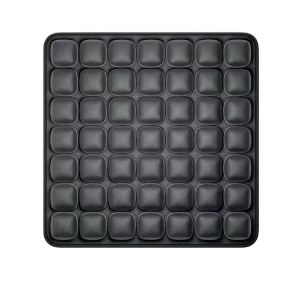 Airplane Seat Cushion with Built-In Air Pump, Portable Travel Seat Cushion 15.74x15.74x1.18 in (Folds to 8.66x5.9x2.56 in), Ideal for Frequent Flyers & Travel Enthusiasts