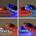 thumbnail image 4 of Flmtop Collier de Sécurité pour Chien, Chat, Chiot, Mode LED Clignotante, Nuit Visible, Bleu, 4 of 9