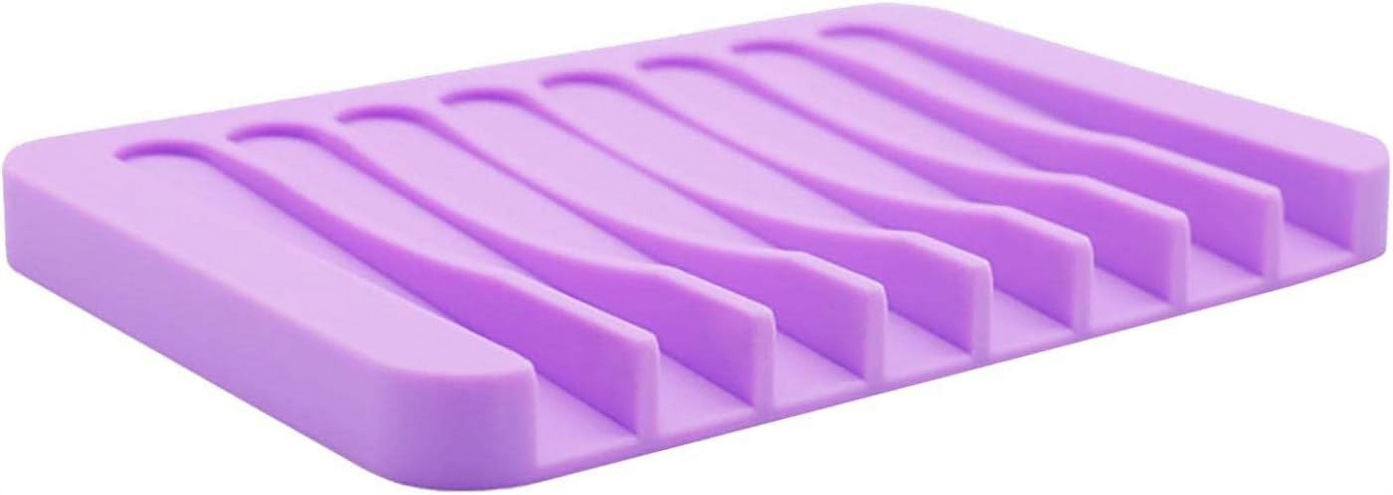 Silicone Soap Dish,Flexible Soap Dish Plate Holder Tray Soapbox,Bar ...