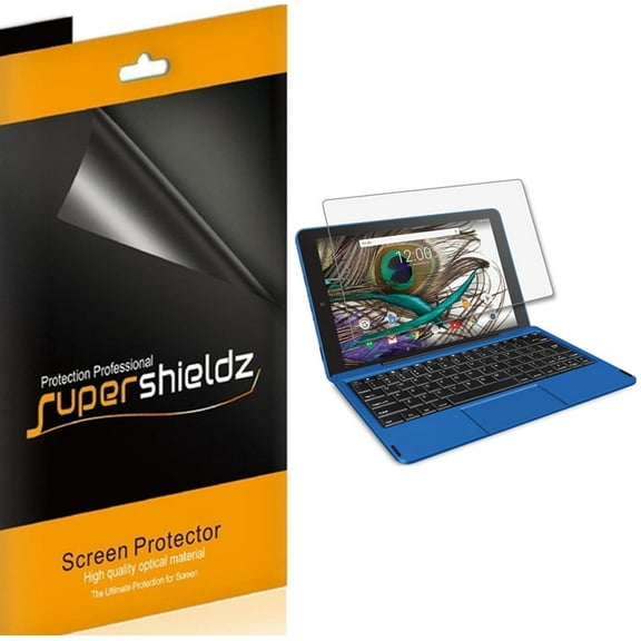 [3-Pack] Supershieldz for RCA 10 Viking Pro (RCT6A03W13F1) Screen Protector, Anti-Bubble High Definition (HD) Clear Shield
