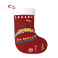 thumbnail image 2 of Calcetines navideños del equipo de fútbol Chargers, adornos navideños, adornos para árboles de Navidad, calcetines de regalo navideño, 2 of 8