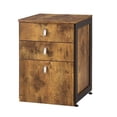 thumbnail image 2 of (Ensemble de 2) Armoire à Dossiers 3 Tiroirs en Muscade Antique, 2 of 3