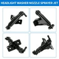 thumbnail image 7 of Front Driver Side Headlight Washer Nozzle for Kia CEED 2012-2017 No.98671A2700 1pc, 7 of 7