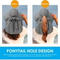 thumbnail image 5 of Kiibsot Womens Sun Hat UV Protection, Foldable Waterproof Wide Brim Bucket Hats with Neck Flap for Summer Beach Fishing Hiking, 5 of 7