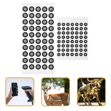 106pcs Reference Marker Points Reflective Film Marking Points 3D Scanner Positioning Targets