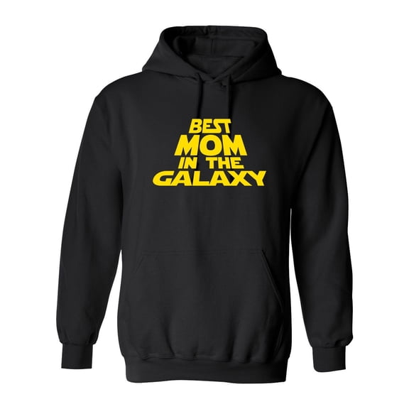 Best Mom In The Galaxy Sarcastic Novelty Gift Idea Adult Humor Funny Men's Hoodies