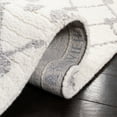 thumbnail image 6 of SAFAVIEH Casablanca Victoria Moroccan Wool Runner Rug, Ivory/Silver, 2'3" x 8', 6 of 9